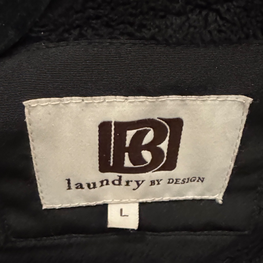 Laundry by Design Quilted Black Puffer Jacket - Picture 9 of 14